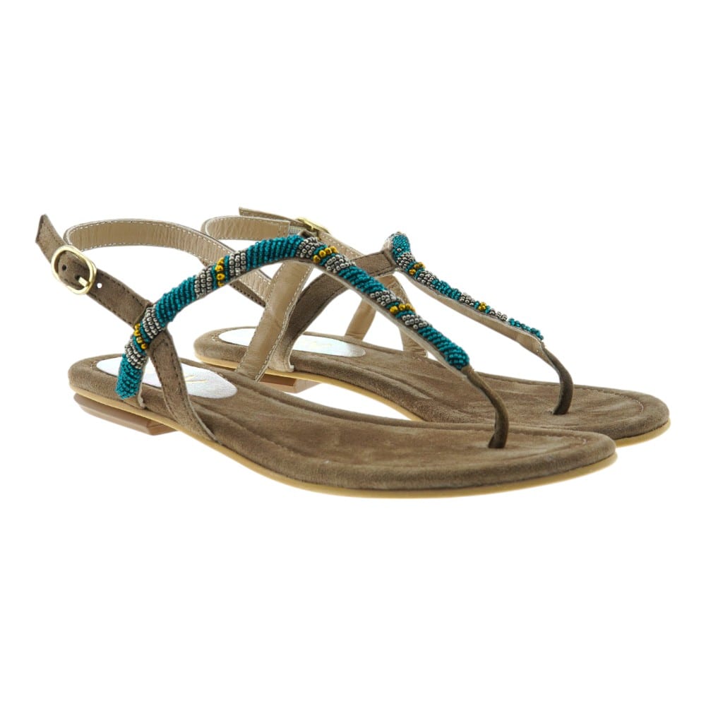 Sandalias Planas Dedo 220V Boho-Chic Lanea