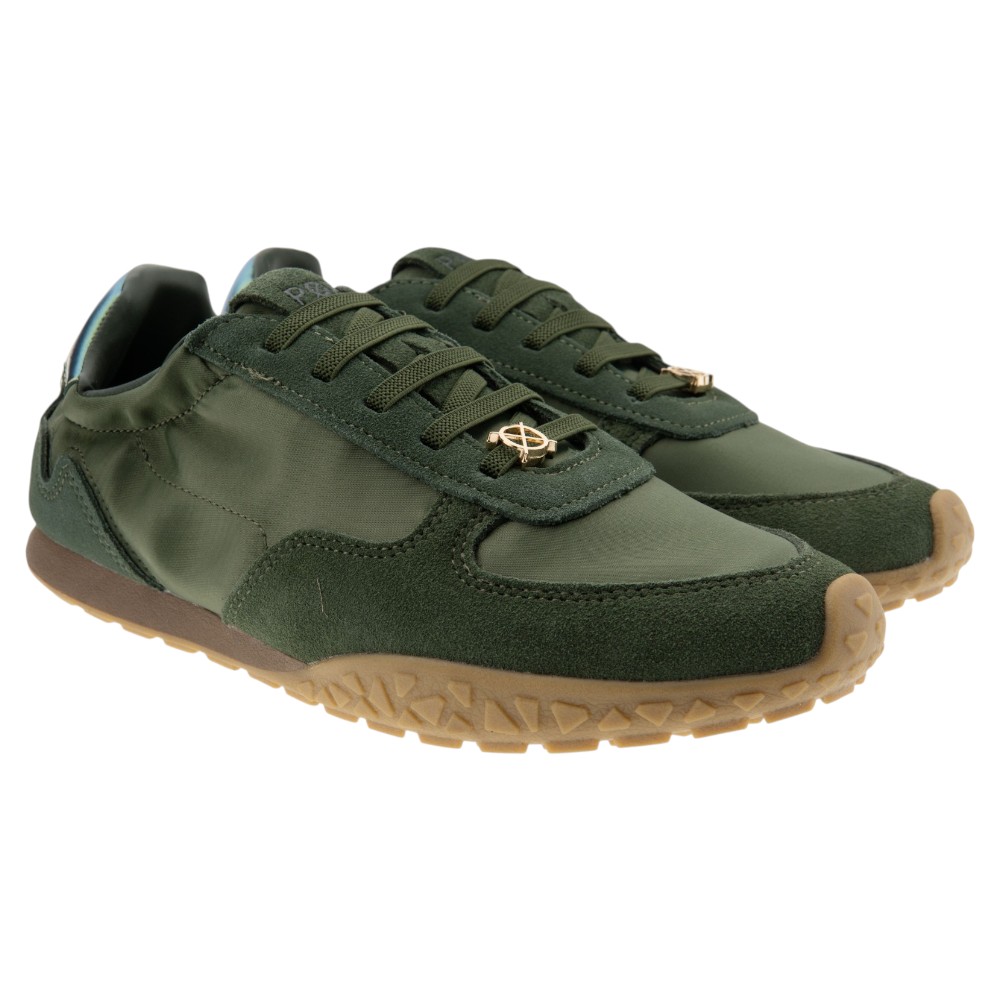 Zapatillas nylon mujer cordón elástico Popa Lexa
