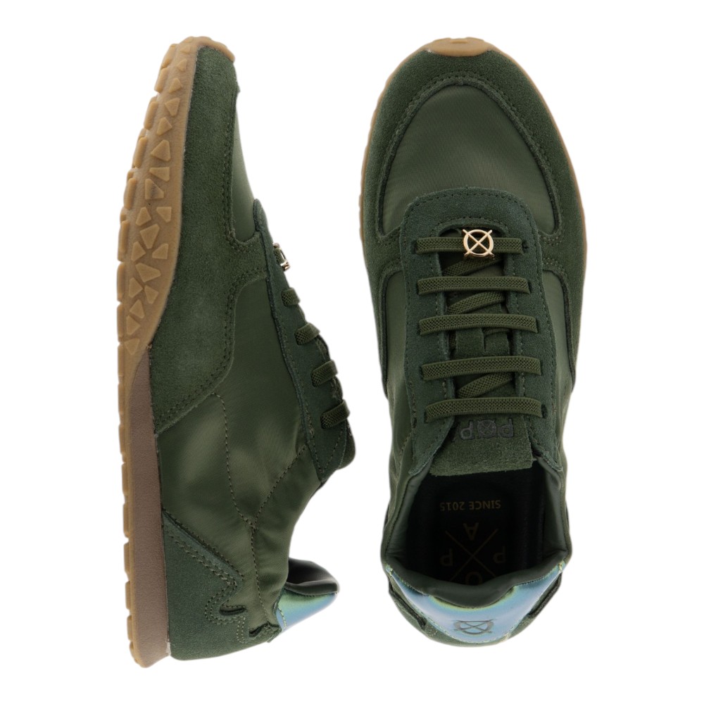 Zapatillas nylon mujer cordón elástico Popa foto 2