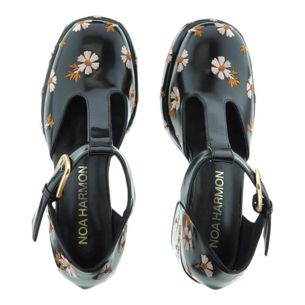 Zapatos tacón Noa Harmon bordado floral Lil Theodora 98 foto 2