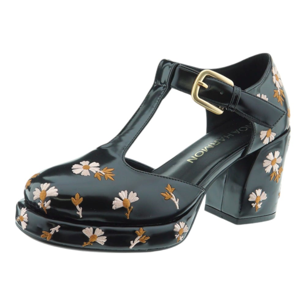 Zapatos tacón Noa Harmon bordado floral Lil Theodora 98 foto 3
