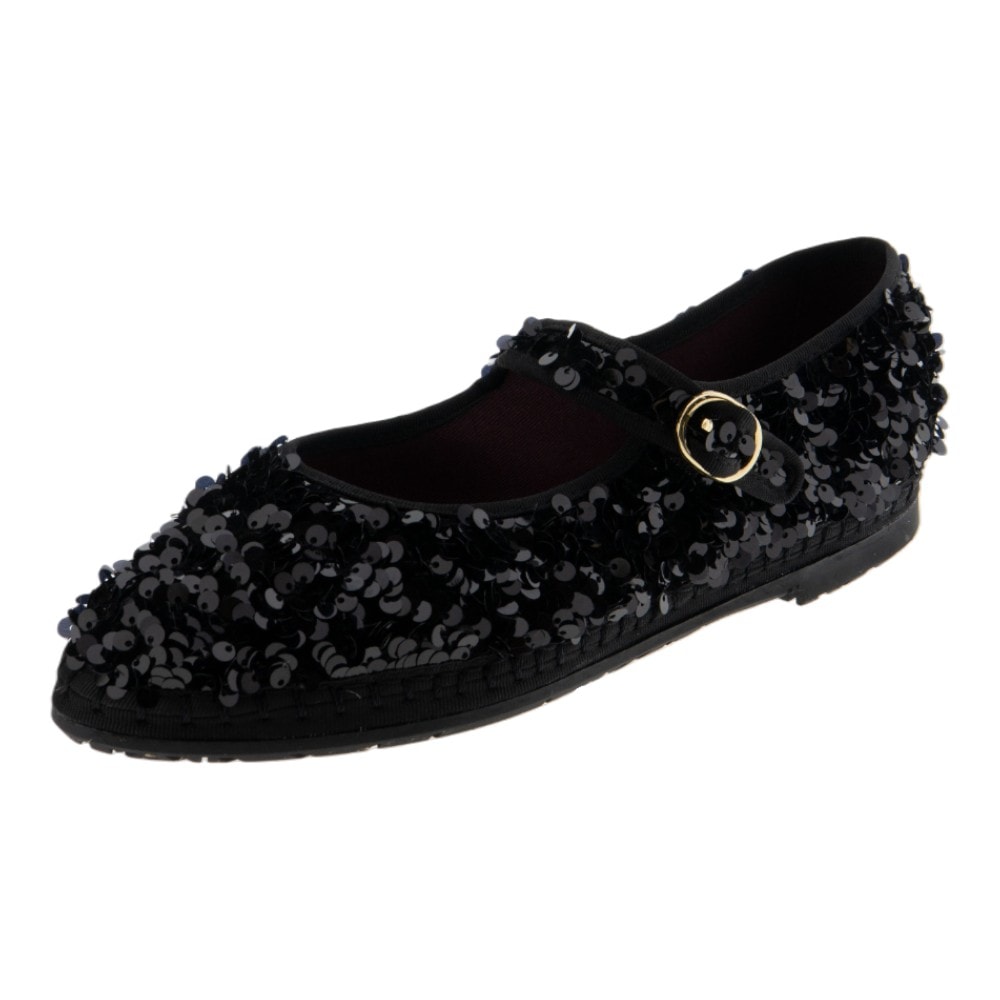 Merceditas lentejuelas negro Flabelus – Elegancia brillante para eventos foto 3