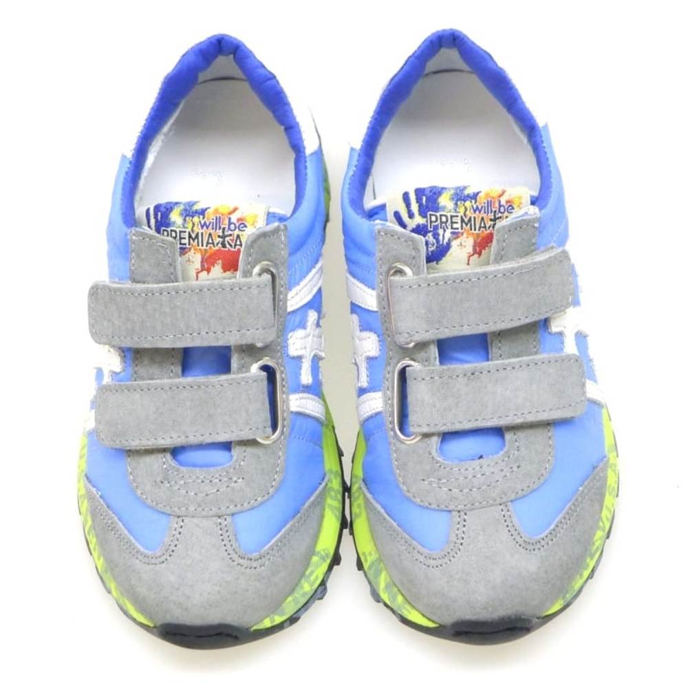 Zapatos deportivos piel niño Premiata Jr Lucy-V foto 2