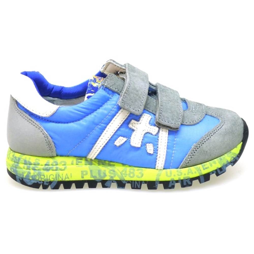 Zapatos deportivos piel niño Premiata Jr Lucy-V foto 3