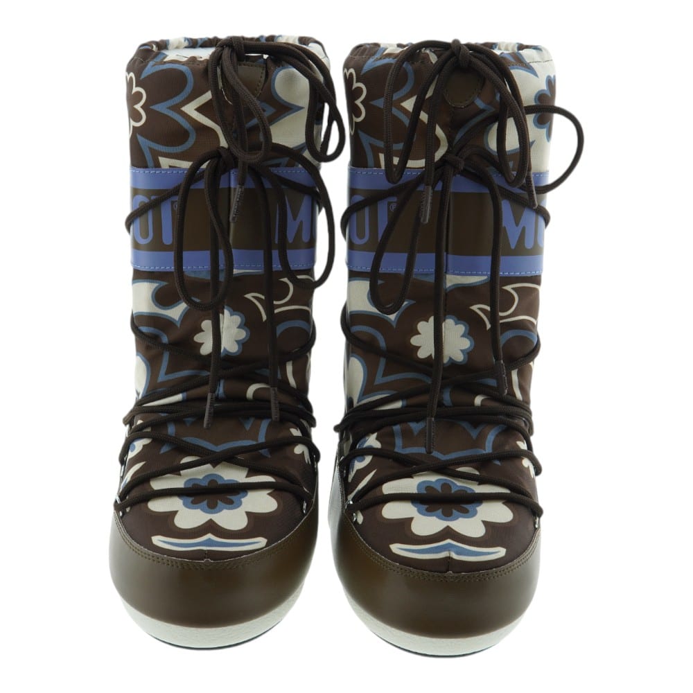 Compra Botas de Nieve Moon Boot Icon Retro Flower Kaki - Estilo Único | Carrile foto 2