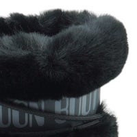 Compra Botas de Nieve Moon Boot Monaco Faux Fur Baja Negras - Estilo y Calidez | Carrile foto 7
