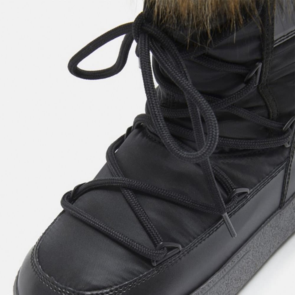 Compra Botas de Nieve Moon Boot Monaco WP 2 Negras con Pelo - Estilo y Confort | Carrile foto 4