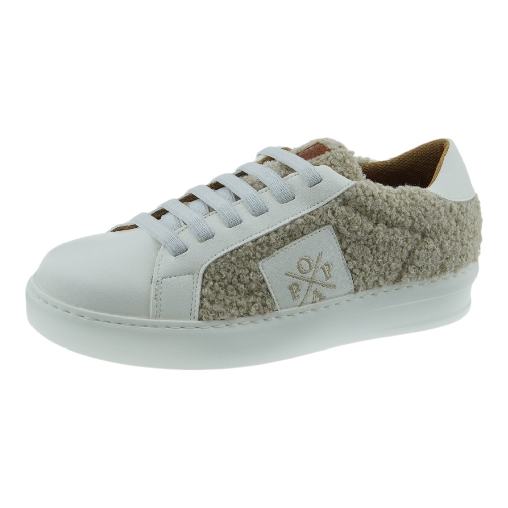 Compra Sneakers Popa beig con borreguito para mujer | Carrile foto 3