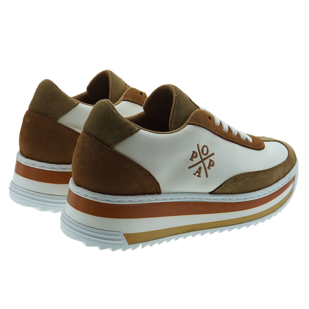 Sneakers mujer piel calada plataforma Popa Madaletas foto 4
