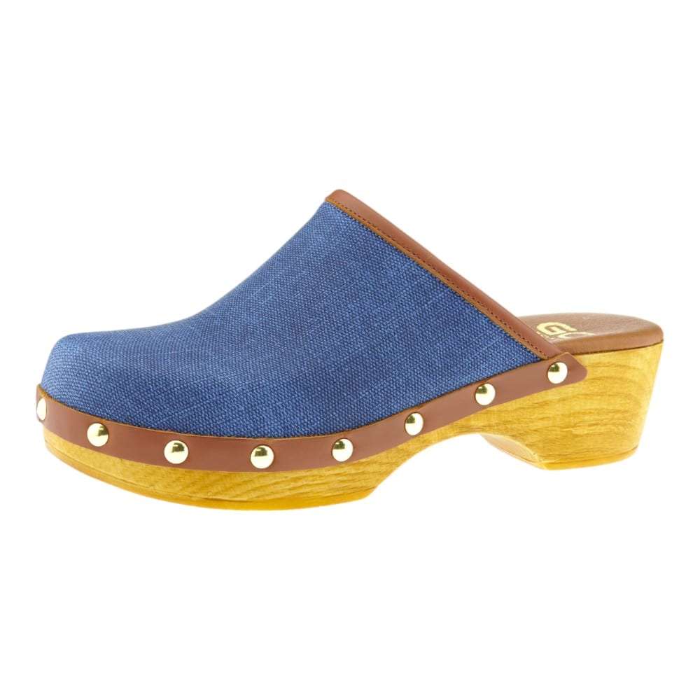 Zueco Madera Denim Azul Go Woman Madeline | Carrile foto 3