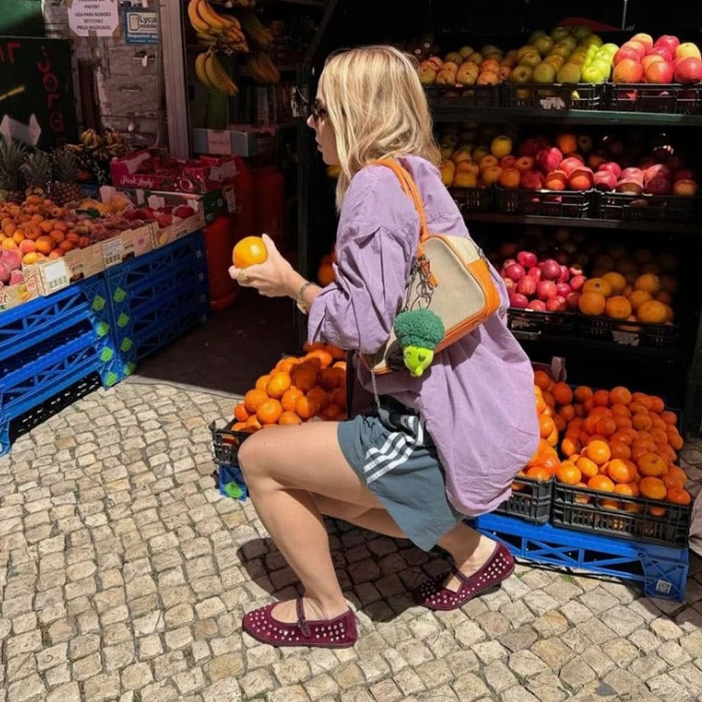 Bailarinas terciopelo Flabelus tachas mujer | Carrilé foto 4