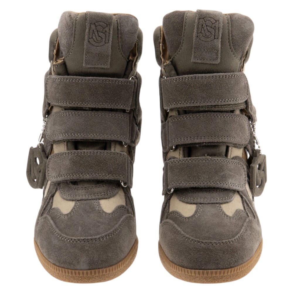 Sneakers Beckett cuña ante taupe Steve Madden | Carrilé foto 2
