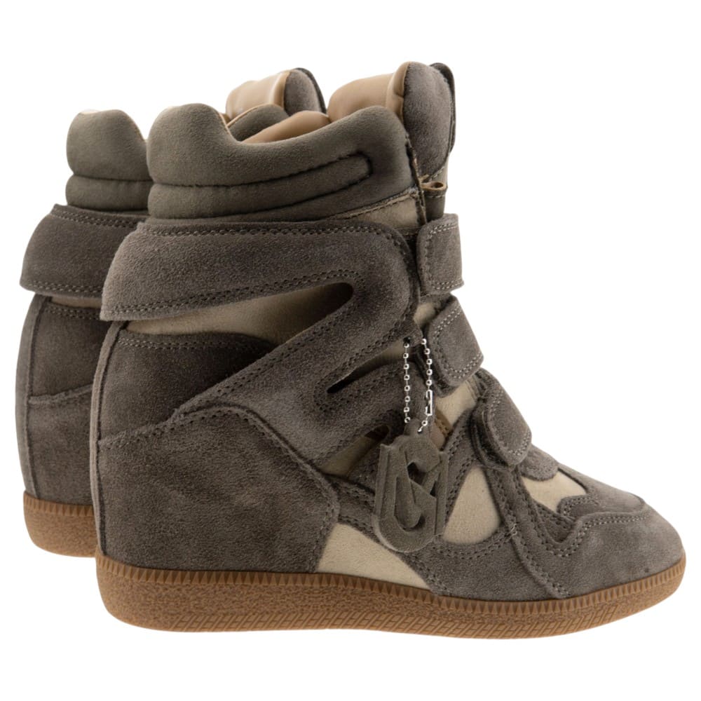 Sneakers Beckett cuña ante taupe Steve Madden | Carrilé foto 4