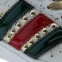 Deportiva bandas charol tachuelas Mary Splash Superstar Adidas Seddys foto 6