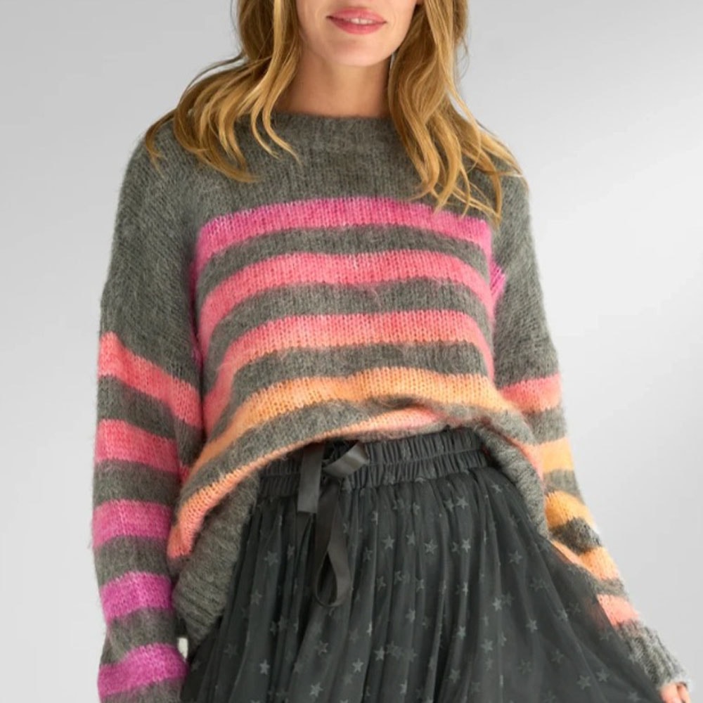 Jersey rayas lana mujer Miss Goodlife MG12643