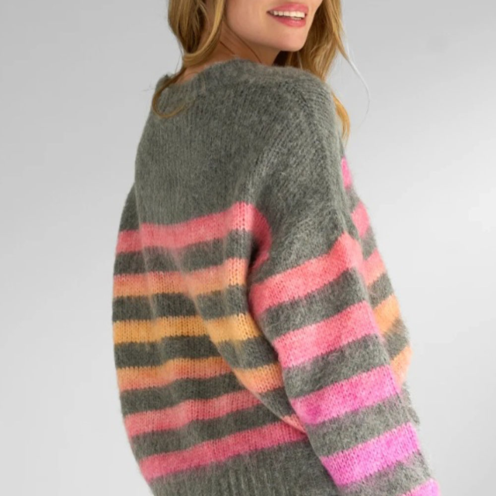 Jersey mujer invierno rayas – Miss Goodlife foto 2