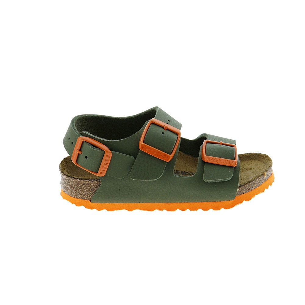 Sandalia anatómica piel niño Birkenstock Milano foto 5