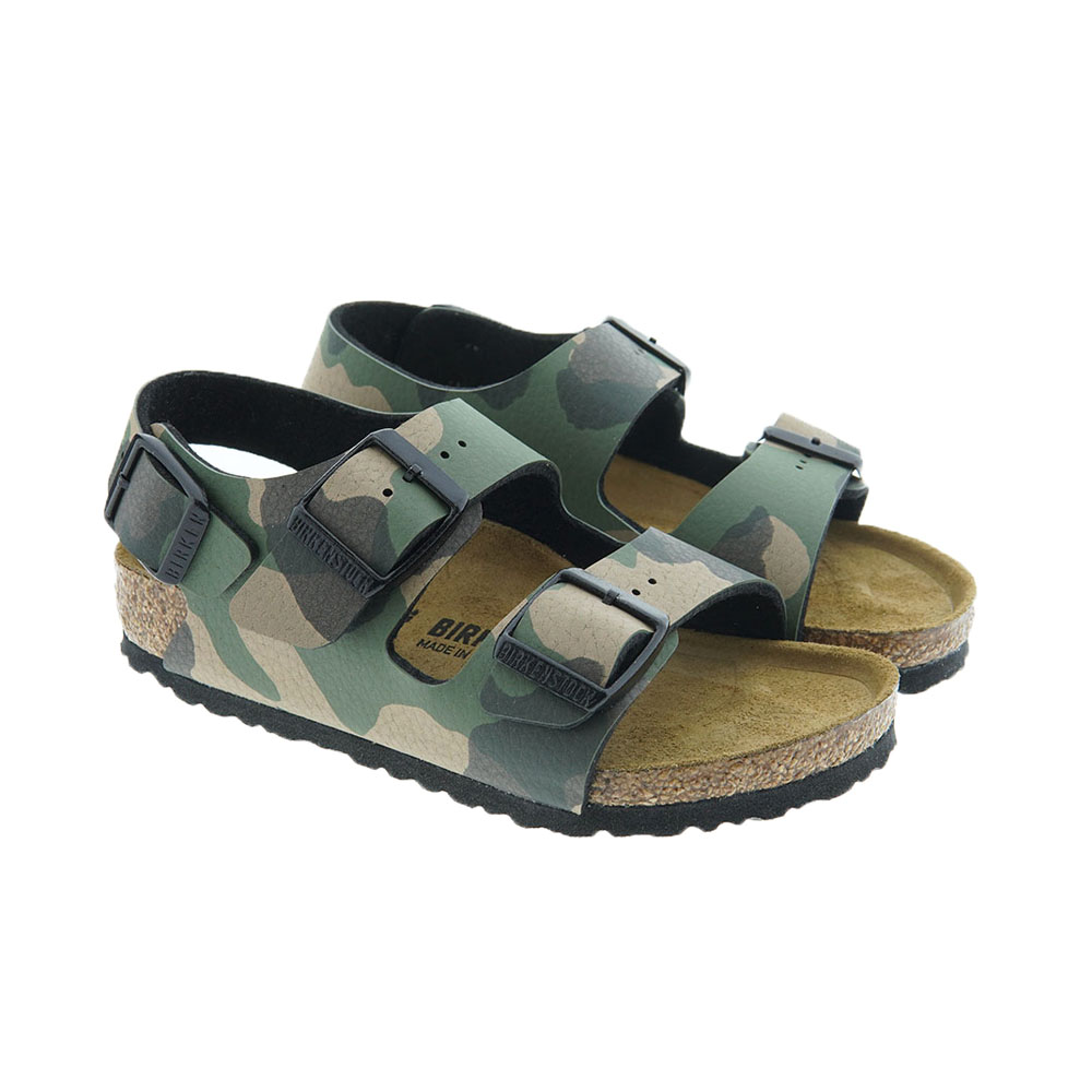 Sandalias bio camuflaje niño Birkenstock Milano Kids BF