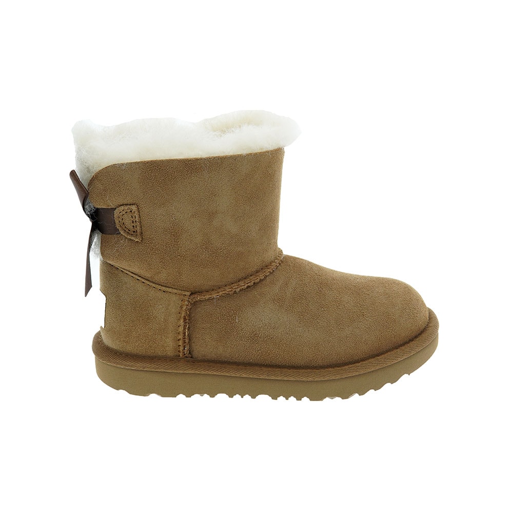 Botas australianas furry niña Ugg Mini Bailey Bow foto 5