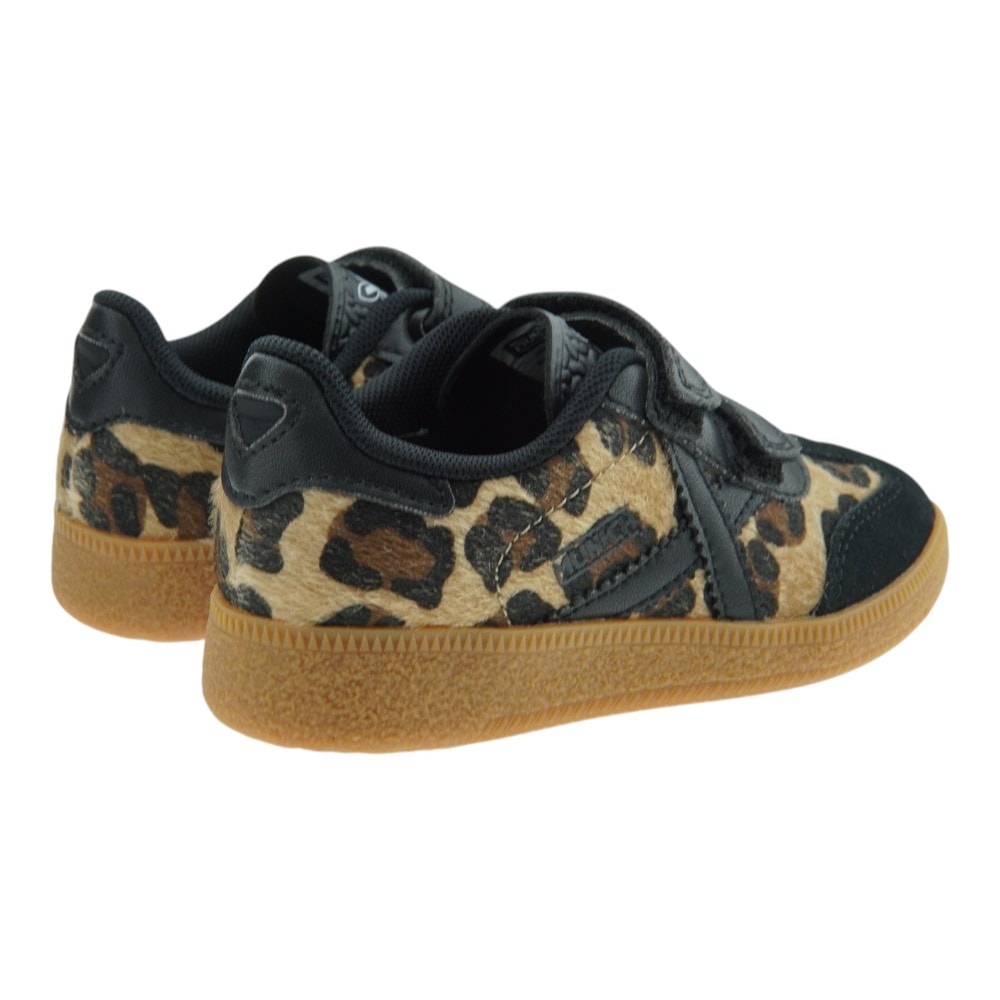 Zapatillas casual niña leopardo Munich velcro foto 4