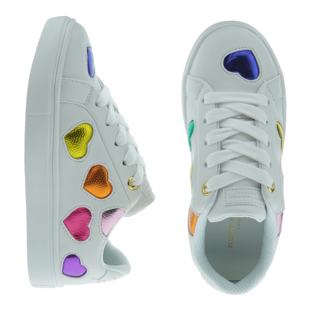 Zapato deportivo corazones Kurt Geiger Mini Lane Love foto 2