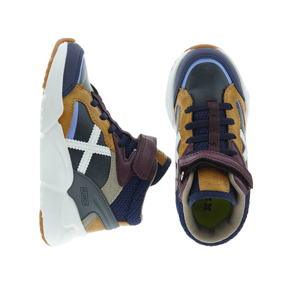 Bota deportiva velcro ni?�o Munich Mini Track Boot