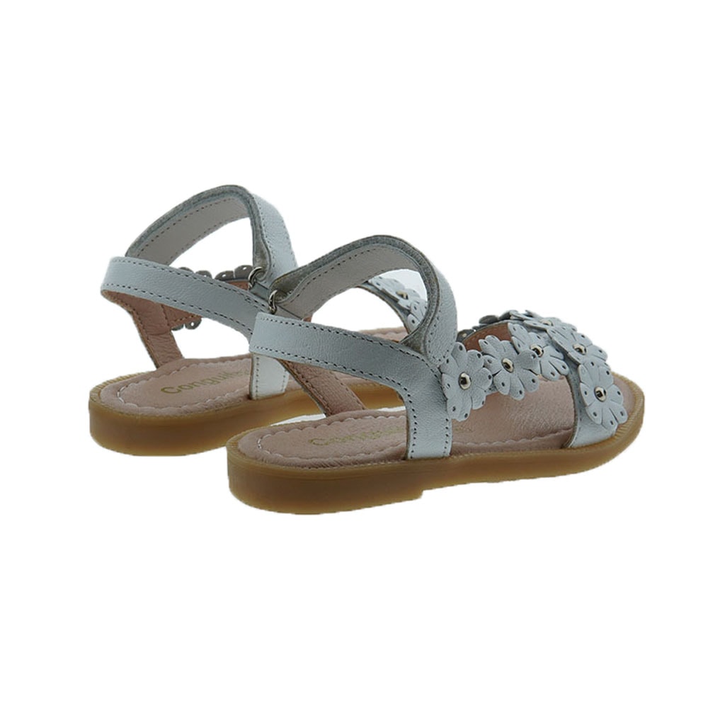 Sandalias niña piel flores Conguitos MV1 30068 foto 4