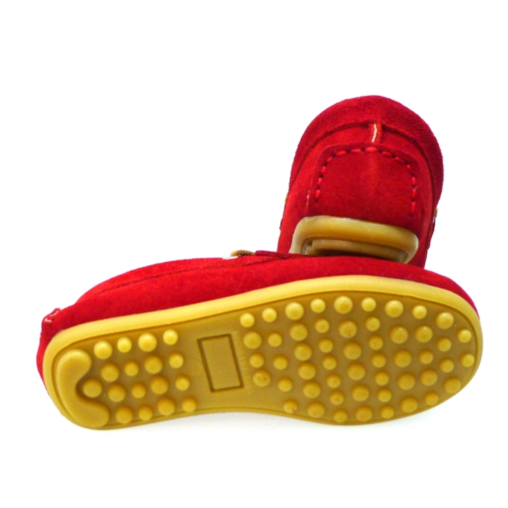 Mocasín piel flecos y borlas Clarys N20156 foto 4