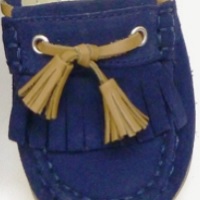 Mocasín piel flecos y borlas Clarys N20156 foto 5
