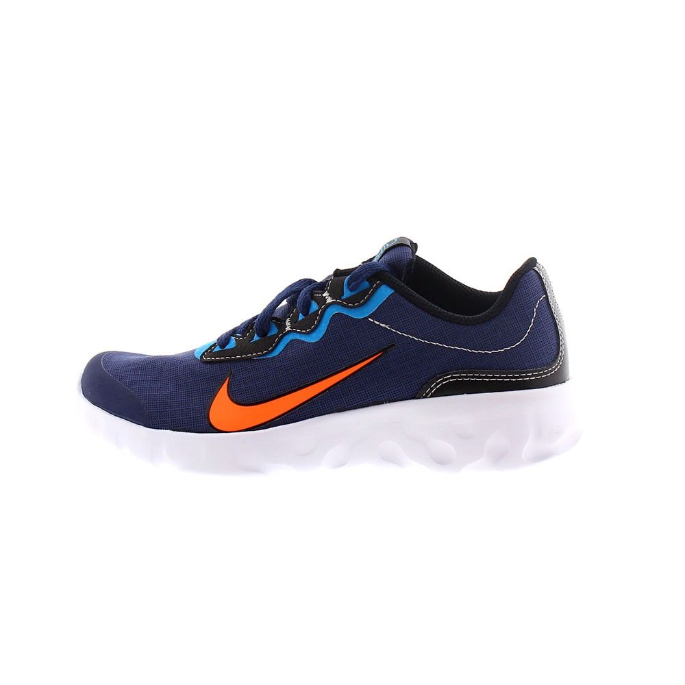 Deportivas nylon azul y naranja cordones Nike Explore Ff