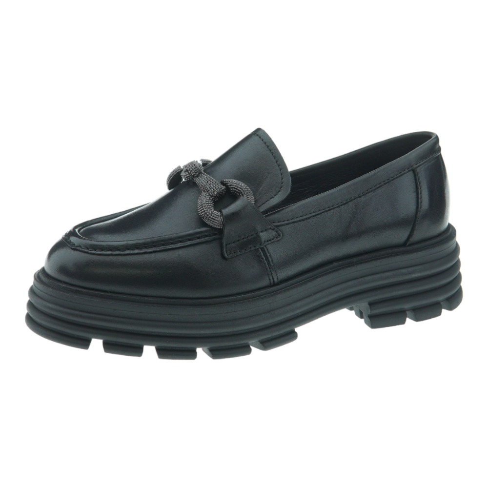 Mocasin piel adorno estribo suela perforada Vexed Noela 7131 P foto 3