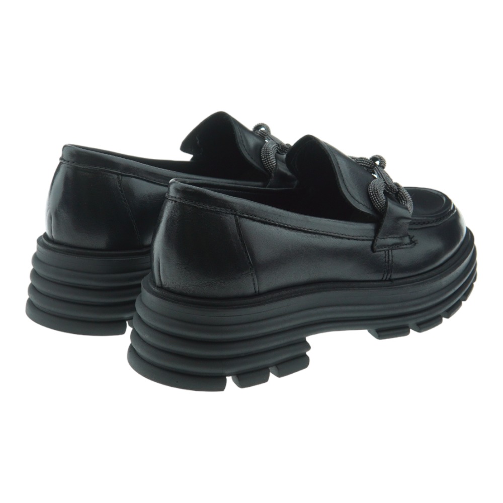 Mocasin piel adorno estribo suela perforada Vexed Noela 7131 P foto 4