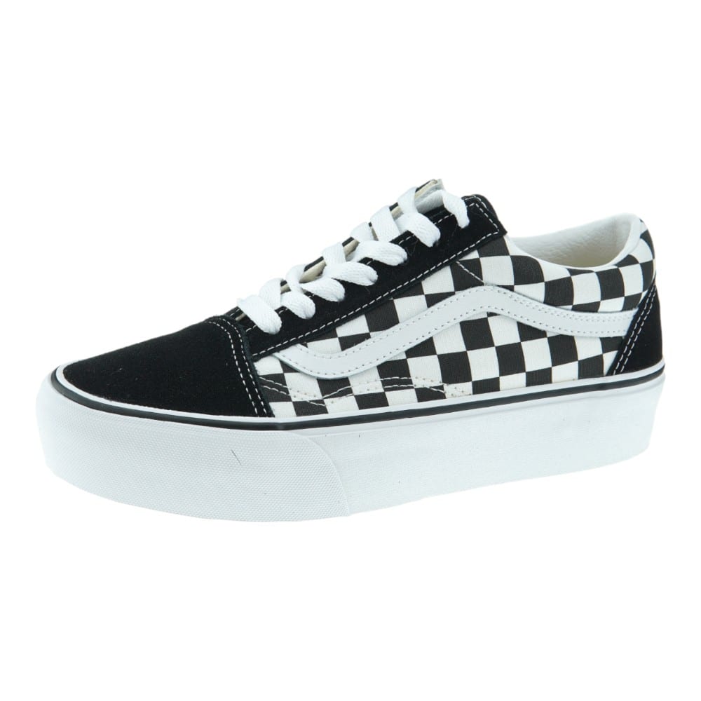 Zapatillas Vans de lona con diseño de tablero ajedrez para mujer | Carrile foto 3