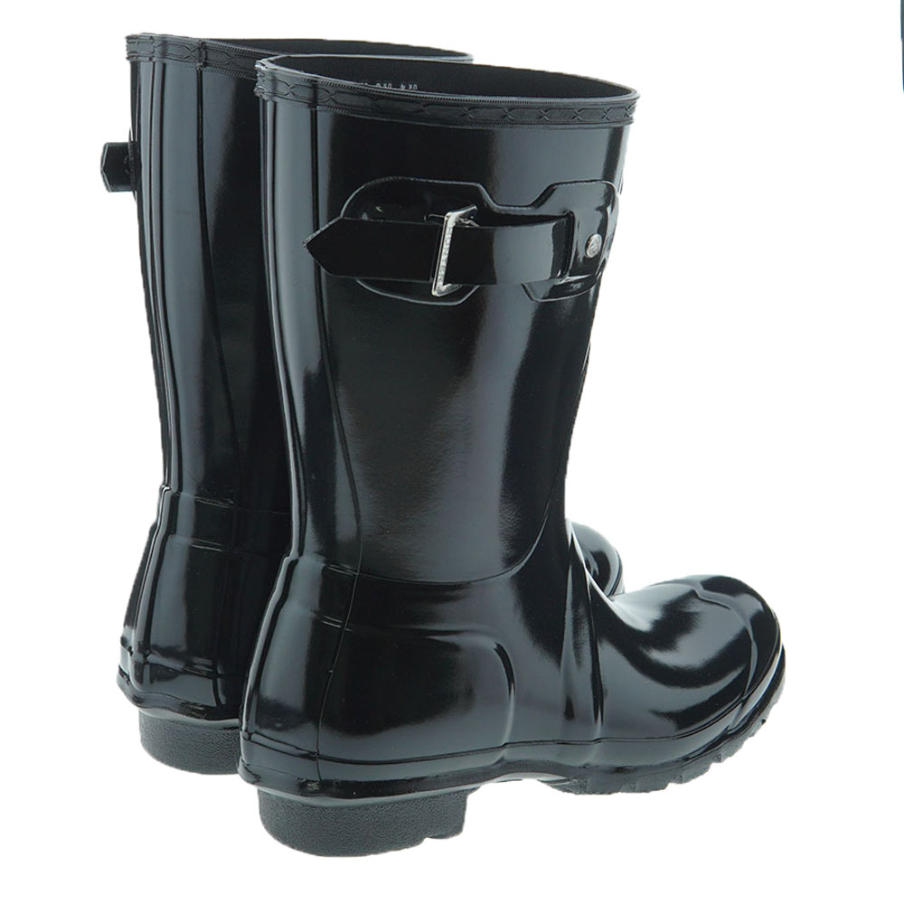 Botas agua mujer brillantes Hunter Original Short foto 4