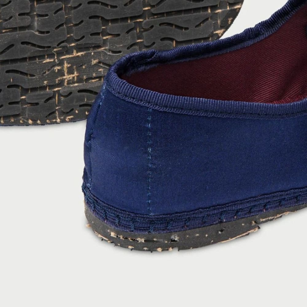 Merceditas raso azulón Flabelus mujer | Carrilé foto 4