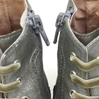 Bota pascuala piel metalizada cremallera Carrile foto 6
