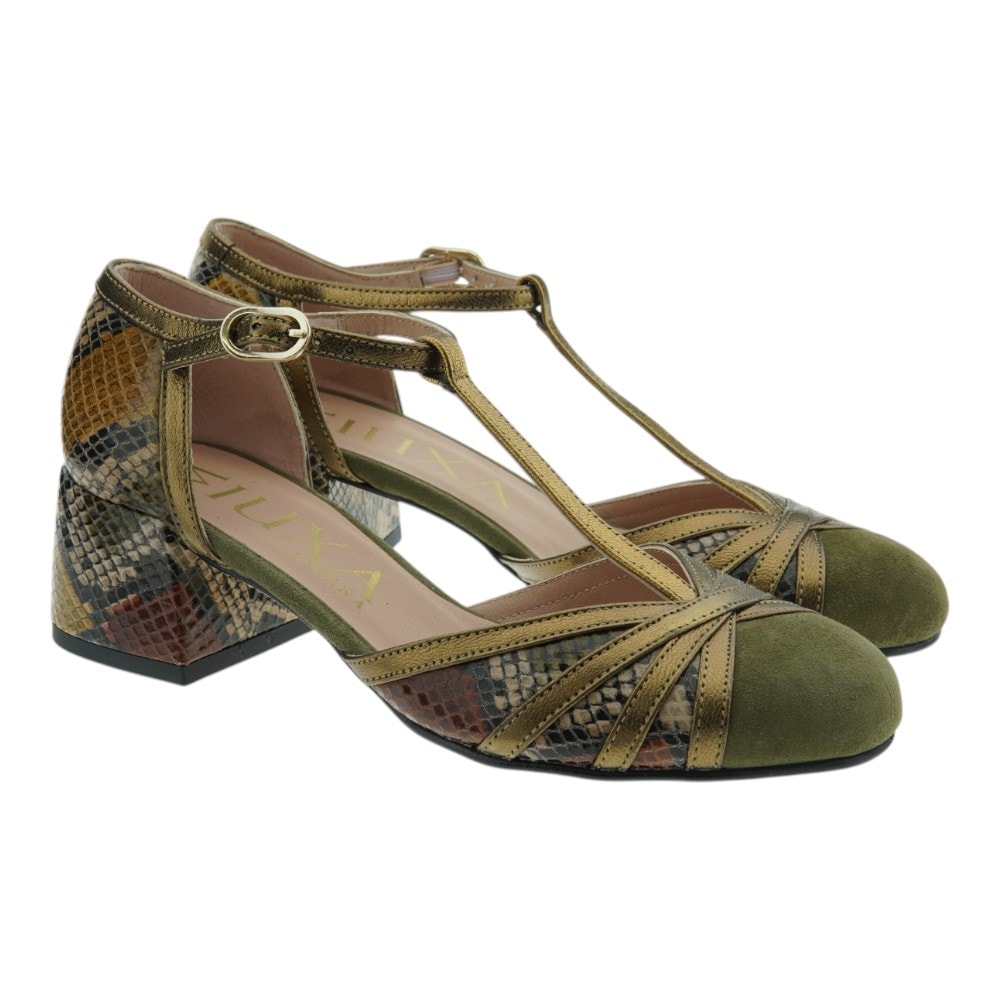 Zapatos hebilla mujer tacón Miuxa Padme