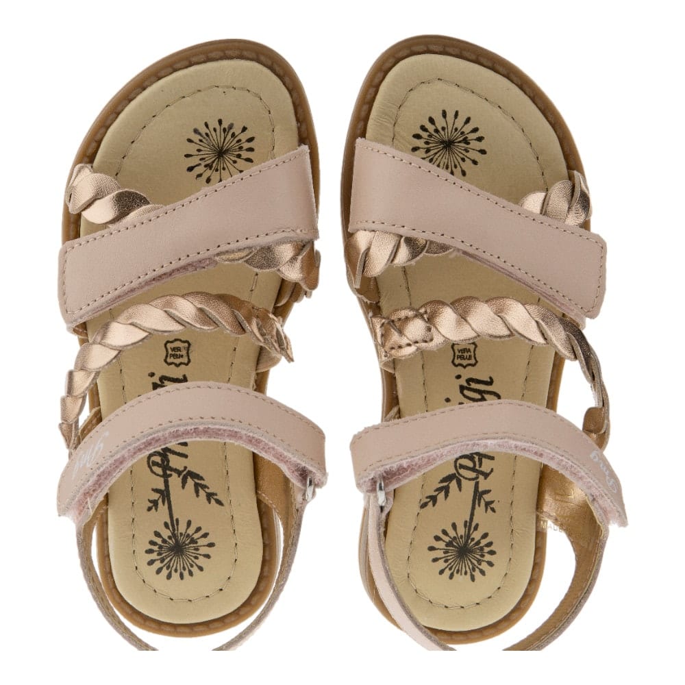 Sandalias Nude con Trenza para Niña de Primigi | Carrile foto 2