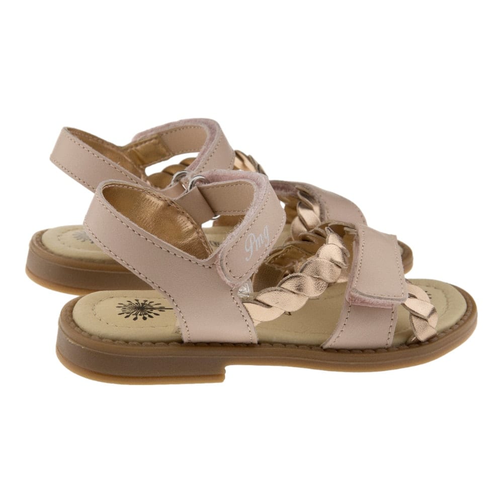 Sandalias Nude con Trenza para Niña de Primigi | Carrile foto 4