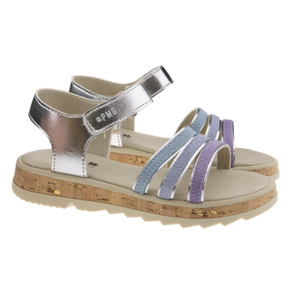 Sandalias Corcho Detalle Metálico Primigi Niña PHJ 59377