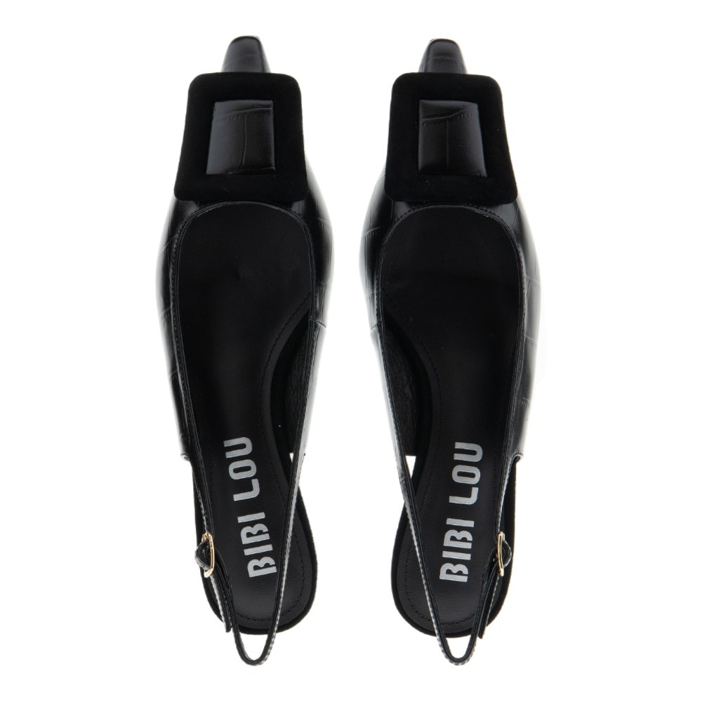 Zapatos tacón mujer Bibilou – Elegancia en negro y marrón foto 2
