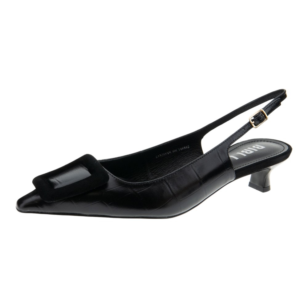 Zapatos tacón mujer Bibilou – Elegancia en negro y marrón foto 3