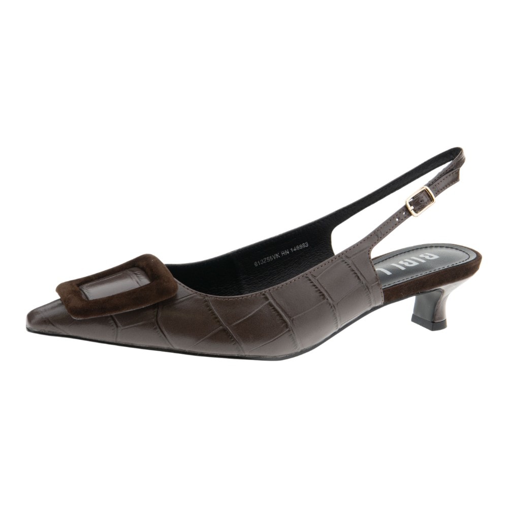 Zapatos tacón mujer Bibilou – Elegancia en negro y marrón foto 3