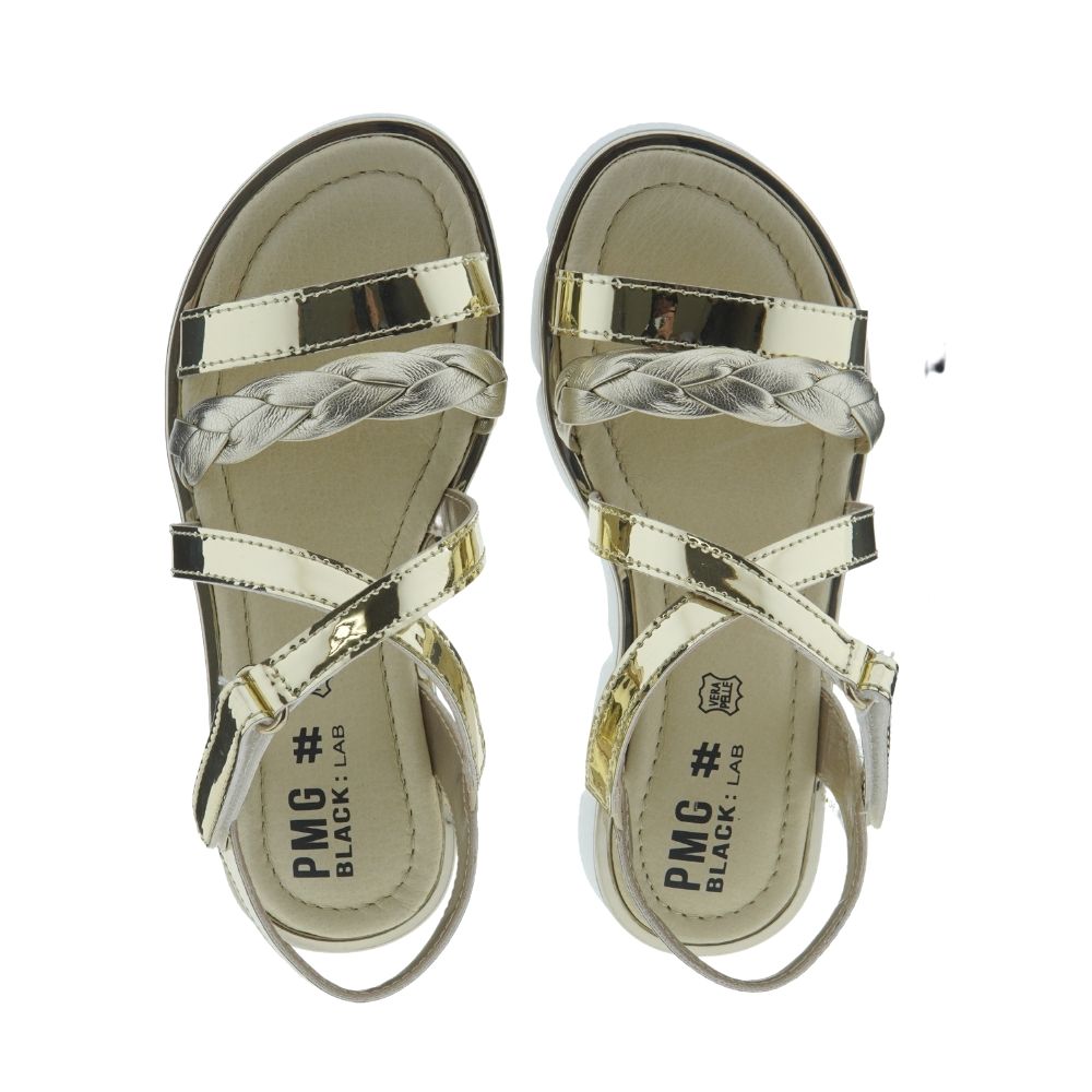 Sandalias niña metalizadas velcro Primigi PRG 19363 foto 2