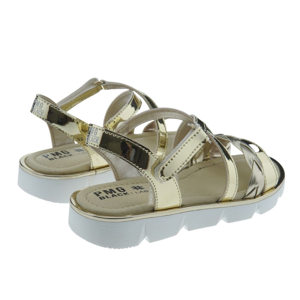 Sandalias niña metalizadas velcro Primigi PRG 19363 foto 4