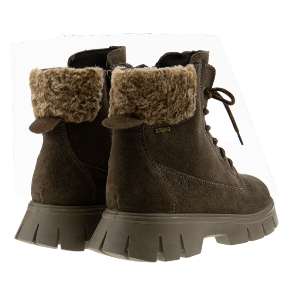 Botín ante cordones niña Primigi en taupe y beige | Carrilé foto 4