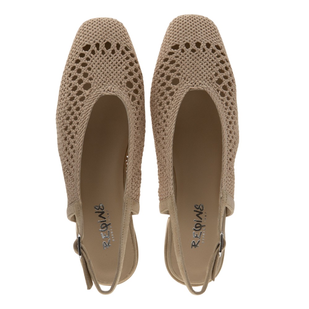 Zapatos crochet destalonado tacón bajo Reqins | Elegantes y cómodos foto 2