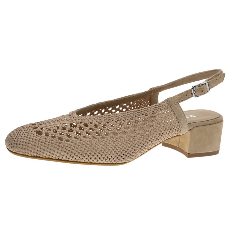 Zapatos crochet destalonado tacón bajo Reqins | Elegantes y cómodos foto 3