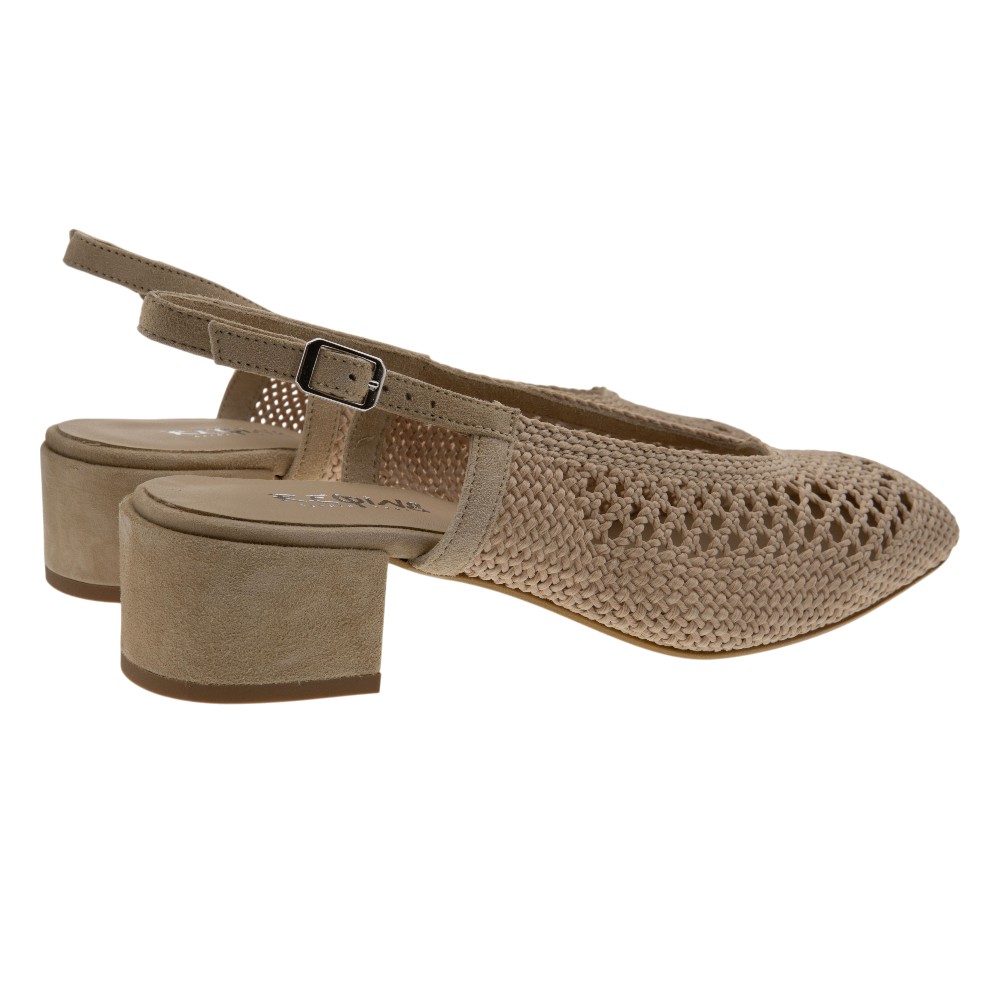 Zapatos crochet destalonado tacón bajo Reqins | Elegantes y cómodos foto 4