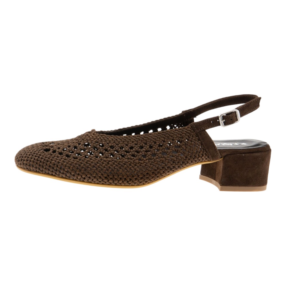 Zapatos crochet destalonado tacón bajo Reqins | Elegantes y cómodos foto 3